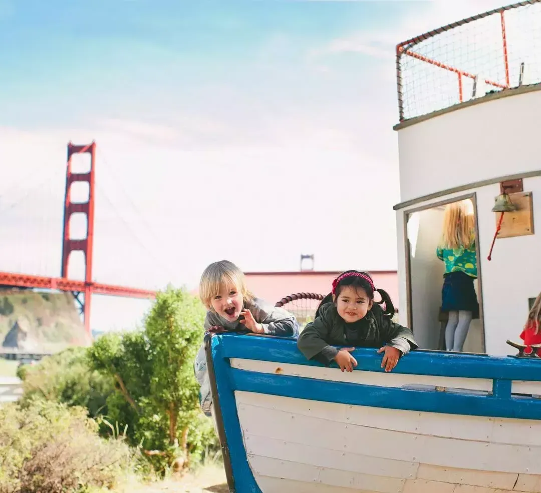 儿童乐园Sausalito's Bay Area Discovery Museum.